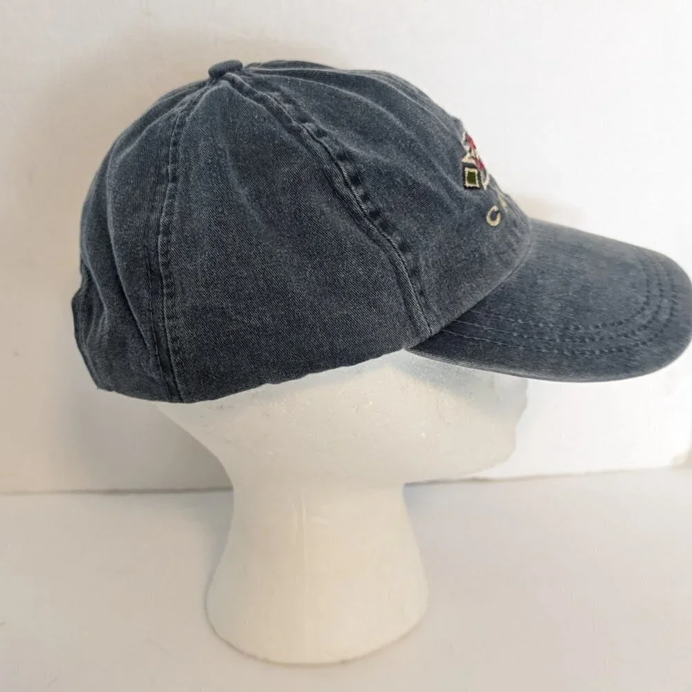 Vintage Native‎ Canada Dad Hat First Nations Leather Tab Ball Cap Adjustable - Picture 3 of 6